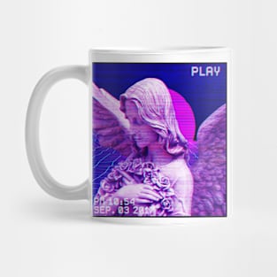 Aesthetic Vaporwave Statue 3 v2 Mug